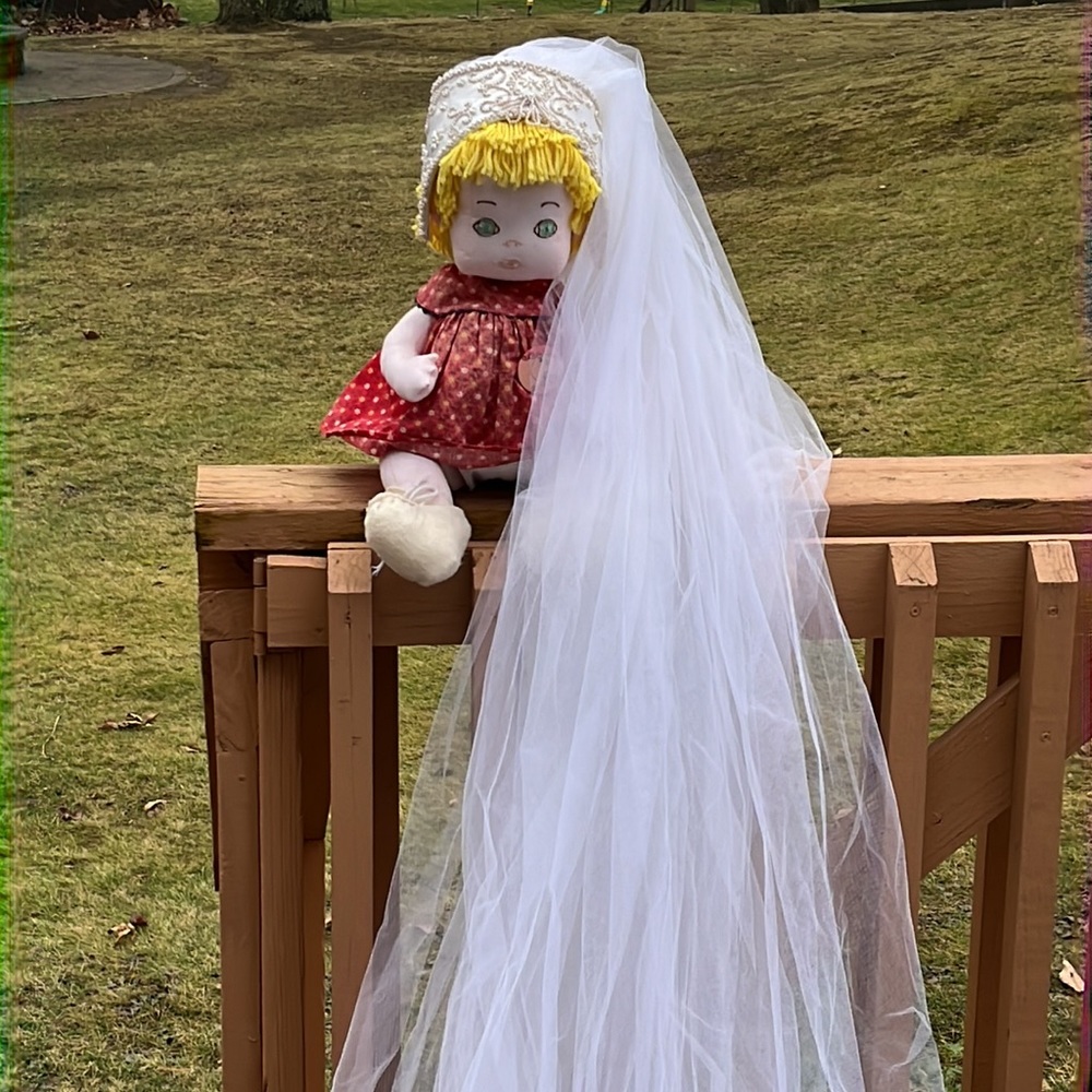 Vintage 50’s-60’s Bianchi double tulle veil - Picture 6 of 10